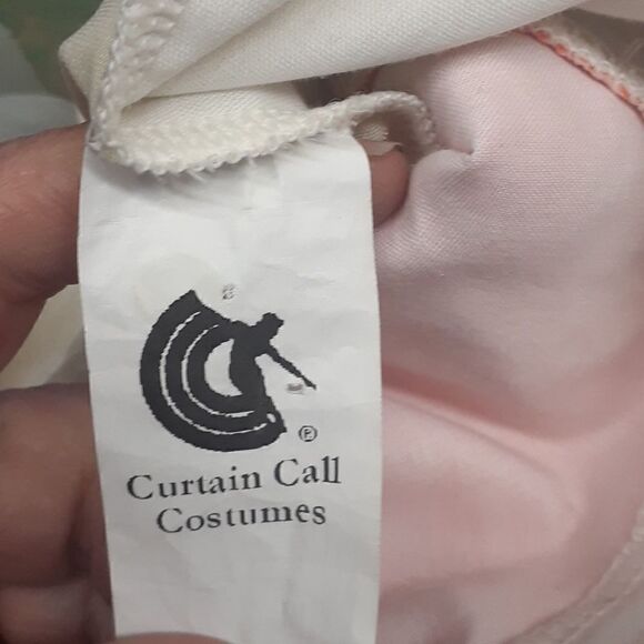 Munchkin costume Pretty in pink Curtain Call /leotard, size 6C/headpiece - Picture 5 of 8